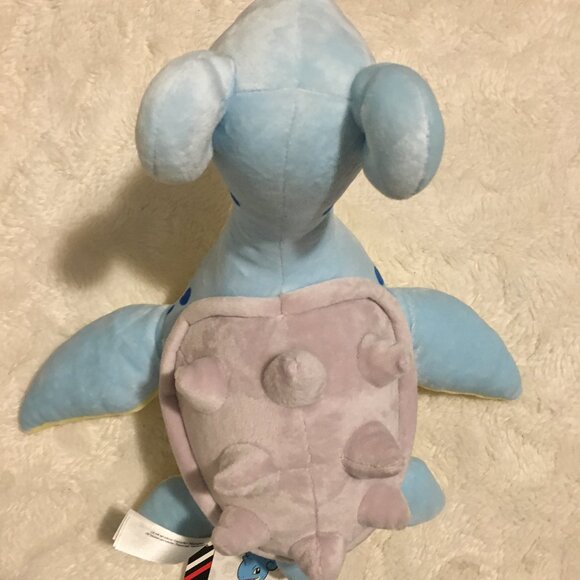 NWT Pokemon Center Lapras Plush 2016 - Picture 5 of 14